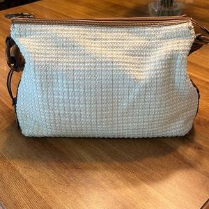 Fossil Cream and Brown Shoulder Bag